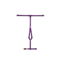 Haqihana Srl Haqihana Pettorina Ad H Viola In Nylon Per Cani