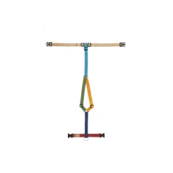 Haqihana Srl Haqihana Pettorina Ad H Multicolor In Nylon Per Cani