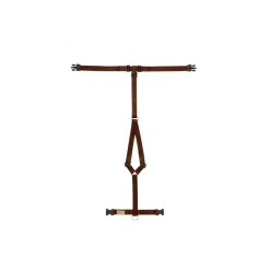 Haqihana Srl Haqihana Pettorina Ad H Chocolate In Nylon Per Cani