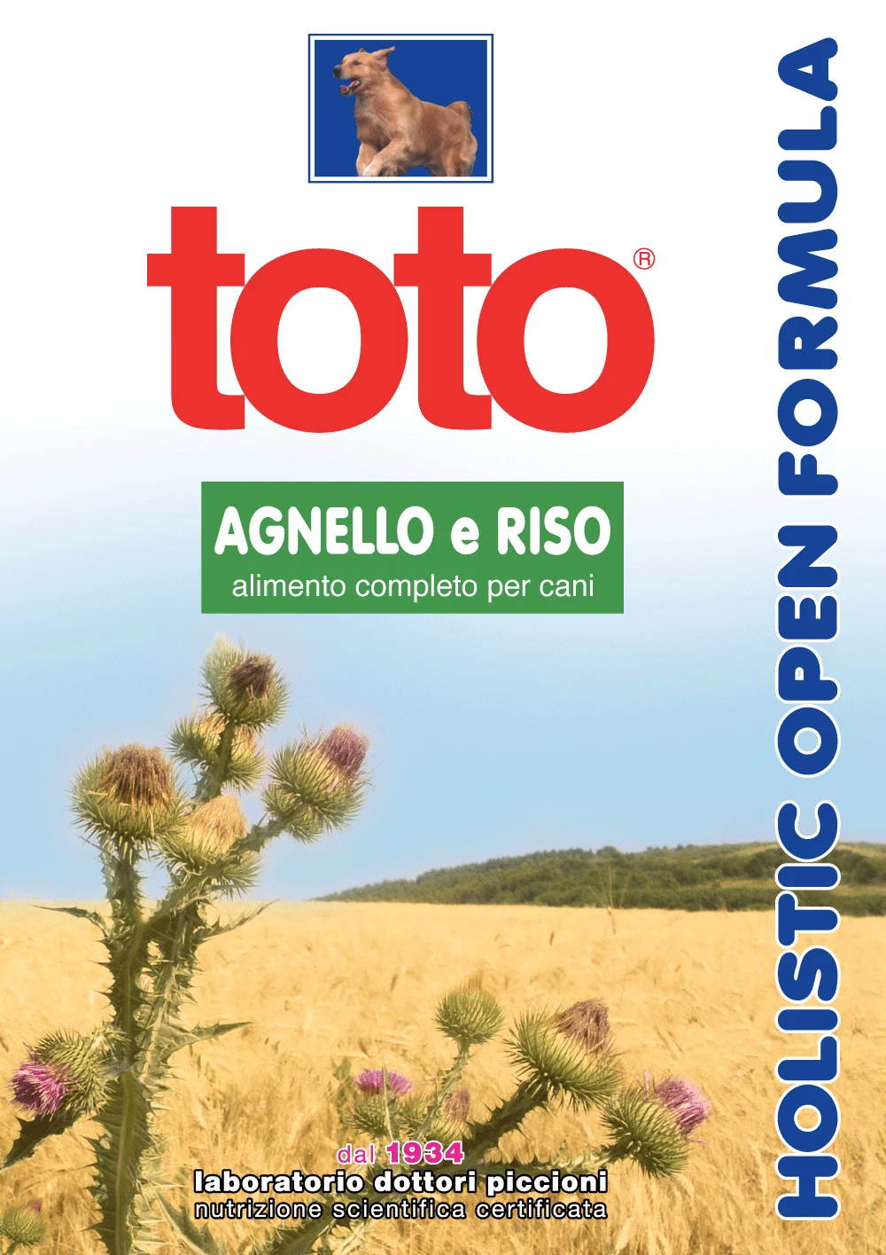 Toto Holistic Open Formula Agnello E Riso Per Cani 4 Toto Holistic Open Formula Agnello E Riso Per Cani - immagine 2